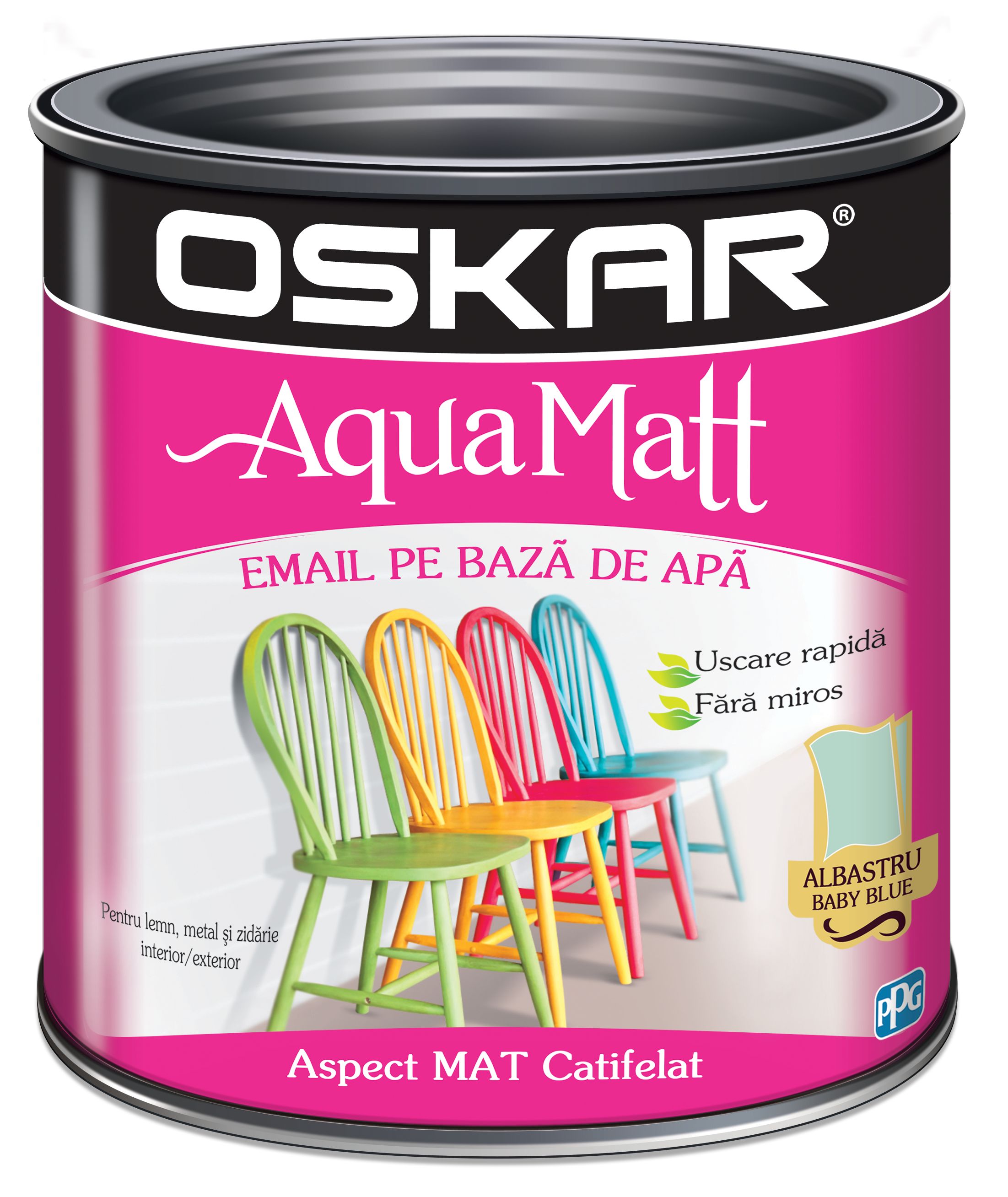 Email Oskar Aqua M Baby Blue 0.6L