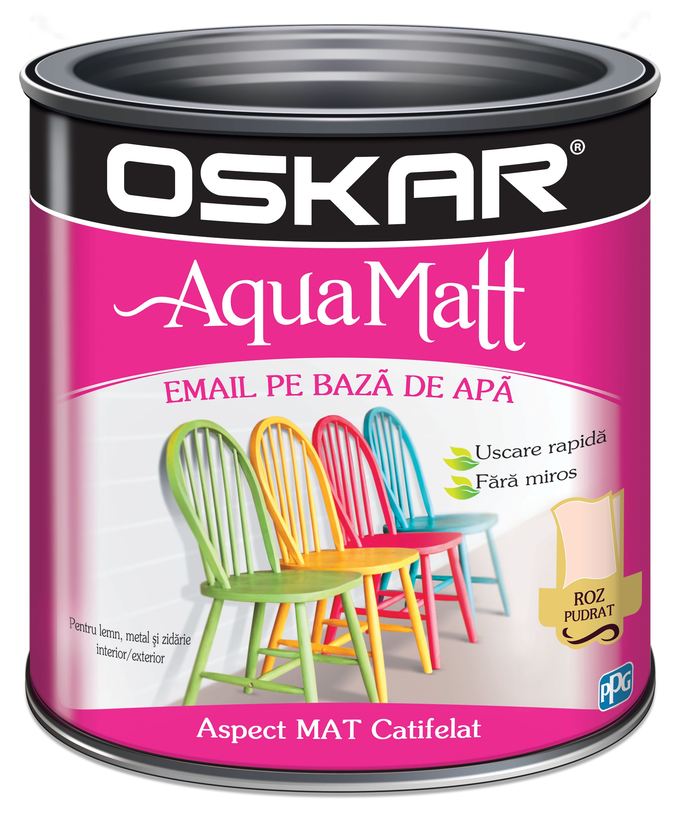 Email Oskar Aqua M Roz Pudrat 0.6L