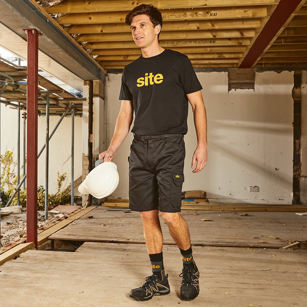 Pantaloni scurti barbati SITE Sember, marimea 44, negru