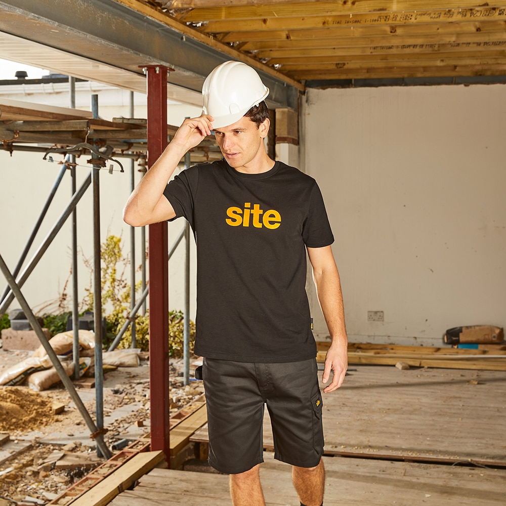 Pantaloni scurti barbati SITE Sember, marimea 44, negru