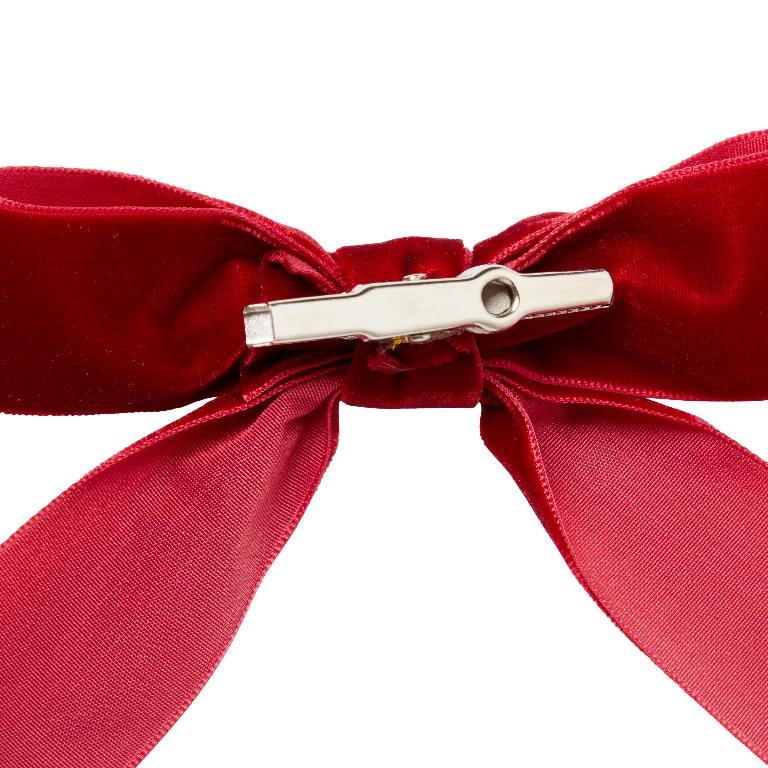 Set decoratiune fundita, 3 buc, rosu