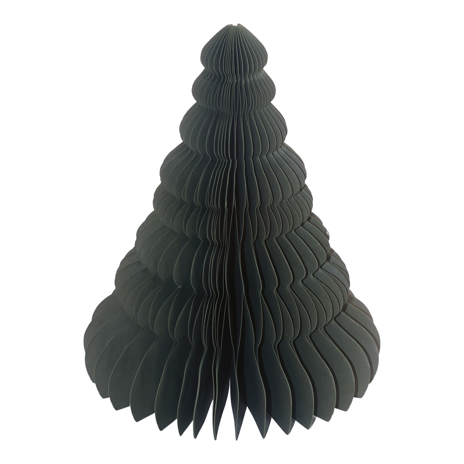 Decoratiune Craciun Arbore, hartie, 20 cm, verde