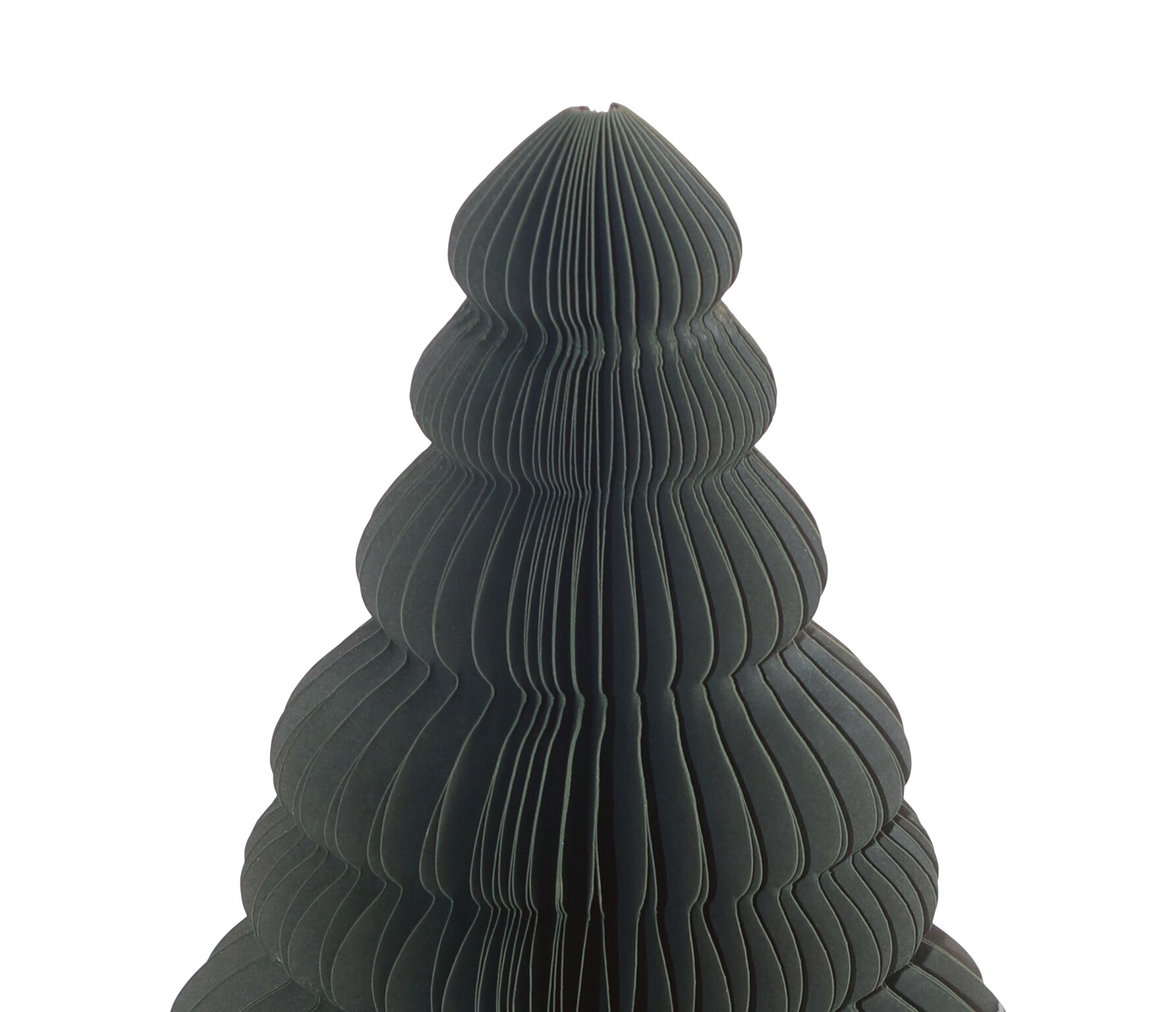 Decoratiune Craciun Arbore, hartie, 20 cm, verde