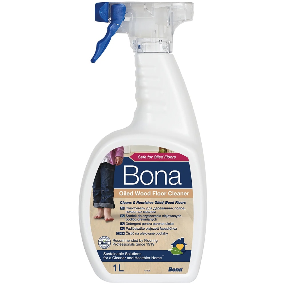 Detergent spray pentru parchet uleiat BONA, 1 l