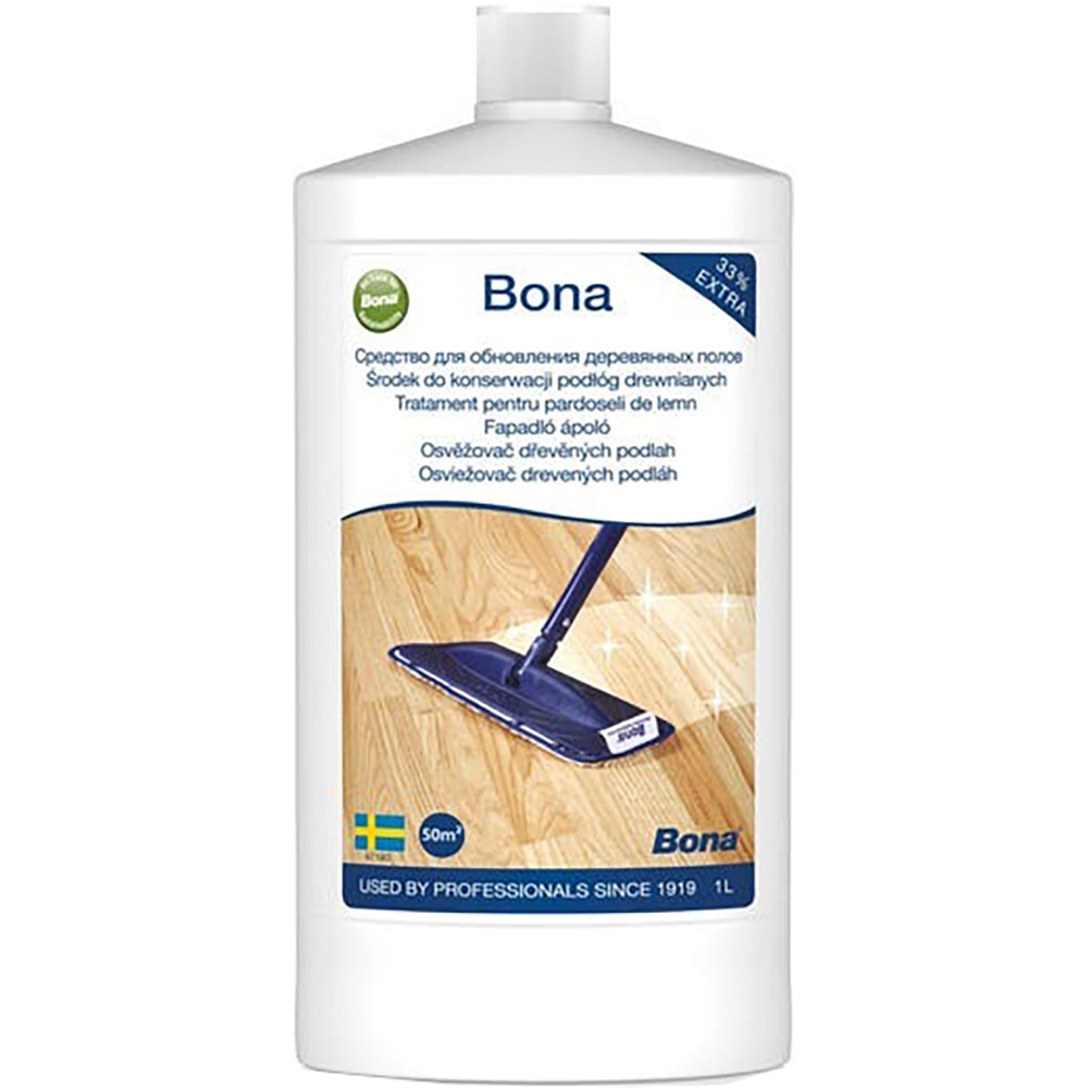 Lac pentru parchet semilucios BONA, 1 l