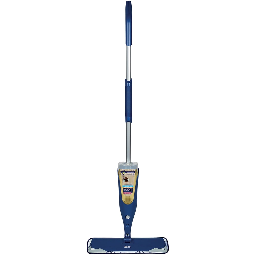 Mop spray premium pentru parchet uleiat BONA, albastru
