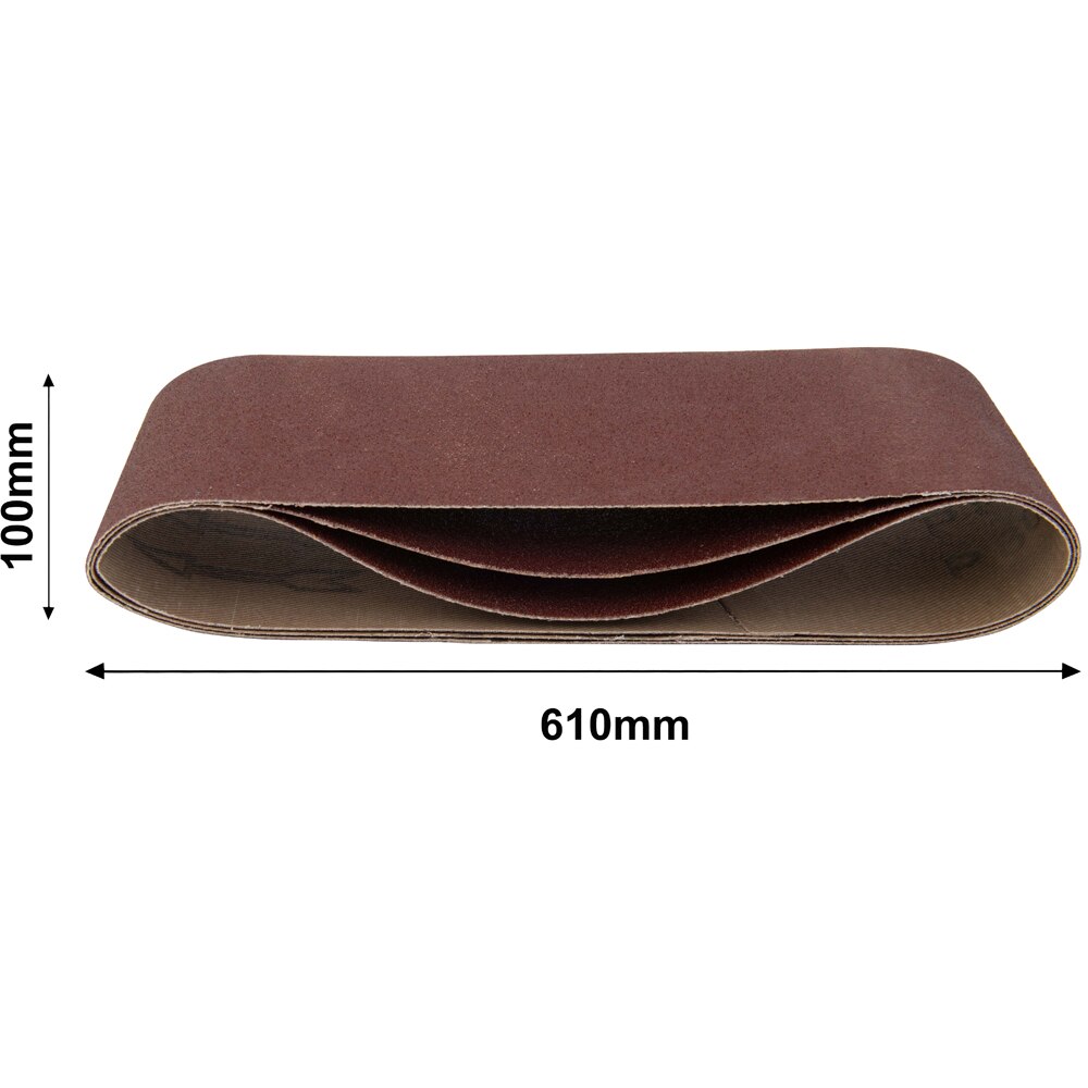 Set curea slefuit MAC ALLISTER, 3 bucati, 100x610 mm