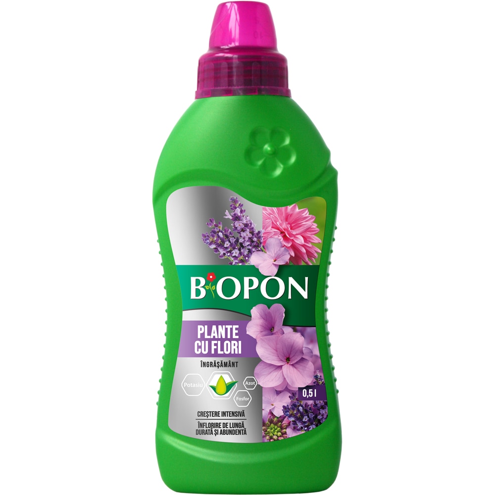 Ingrasamant BIOPON Plante cu flori, 0.5 L