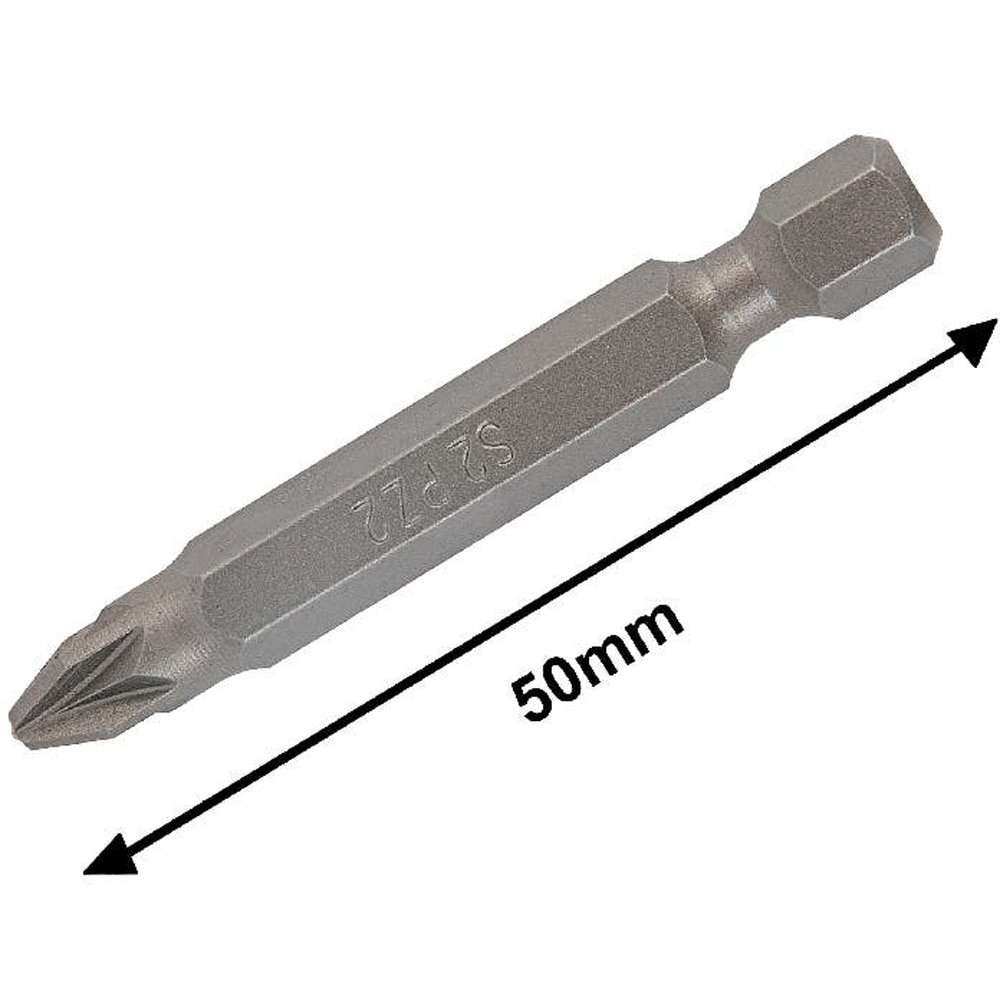 Bit surubelnita, 50 mm Pz2, set 3 bucati