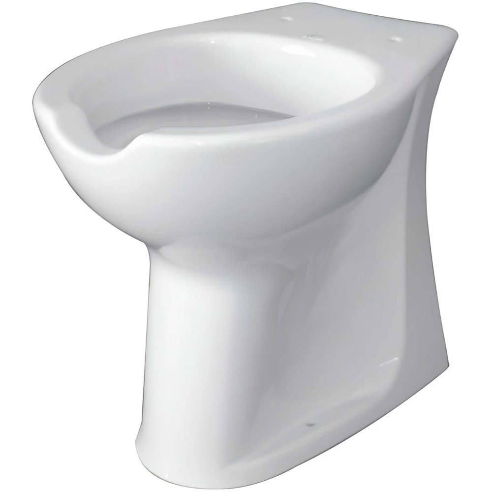 Vas WC pentru persoane cu dizabilitati Goman D0290/01, ceramica, evacuare orizontala, 37.5 x 57 x 47 cm, alb