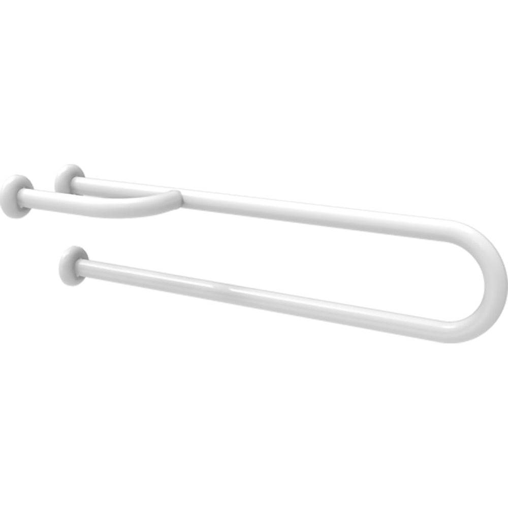 Bara sprijin cada GOMAN ZB03U/01, antibacteriana, otel, 80 cm, alb