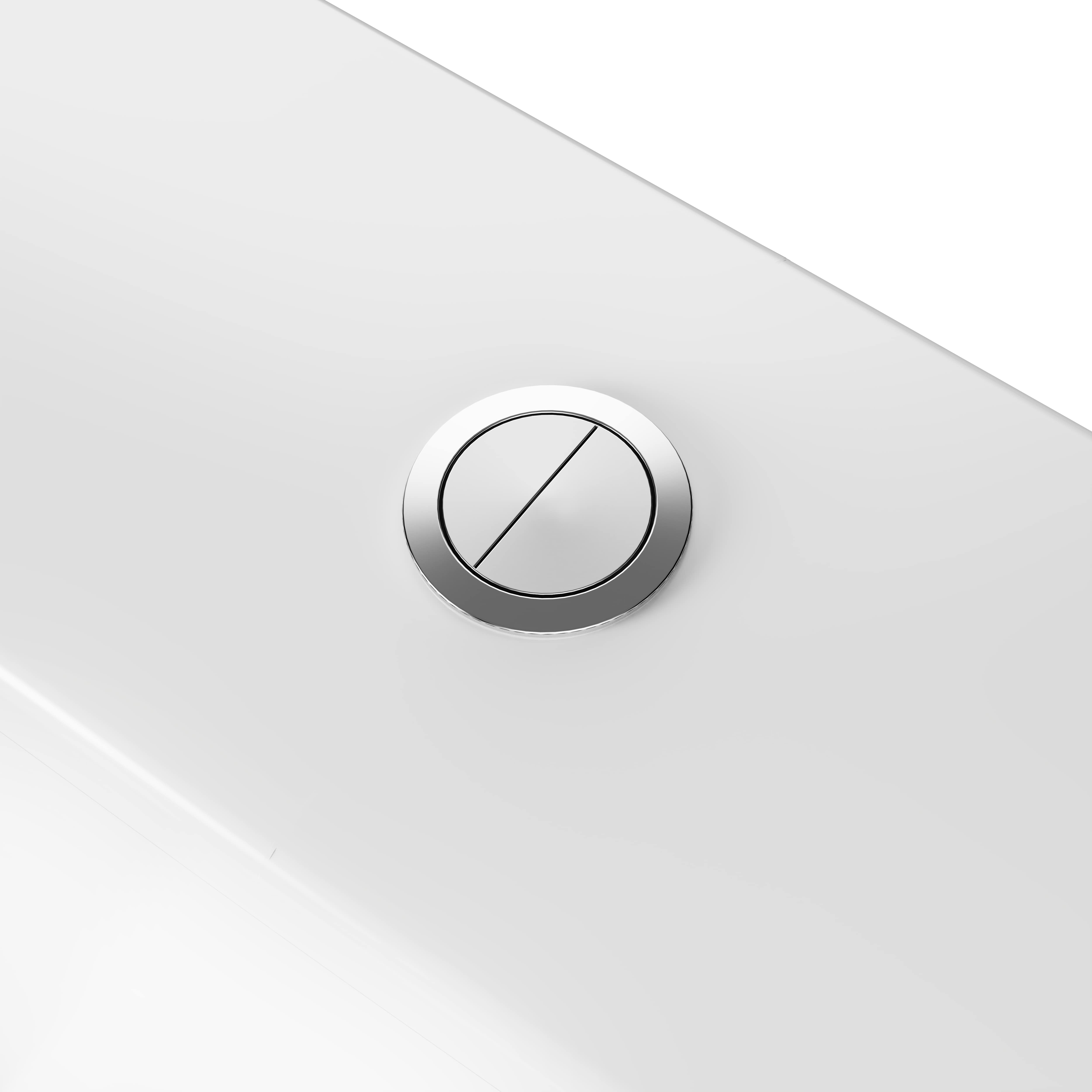 Set WC si rezervor, alb, patrat,  65.5 x 36 x 83.5 cm  GoodHome Teesta