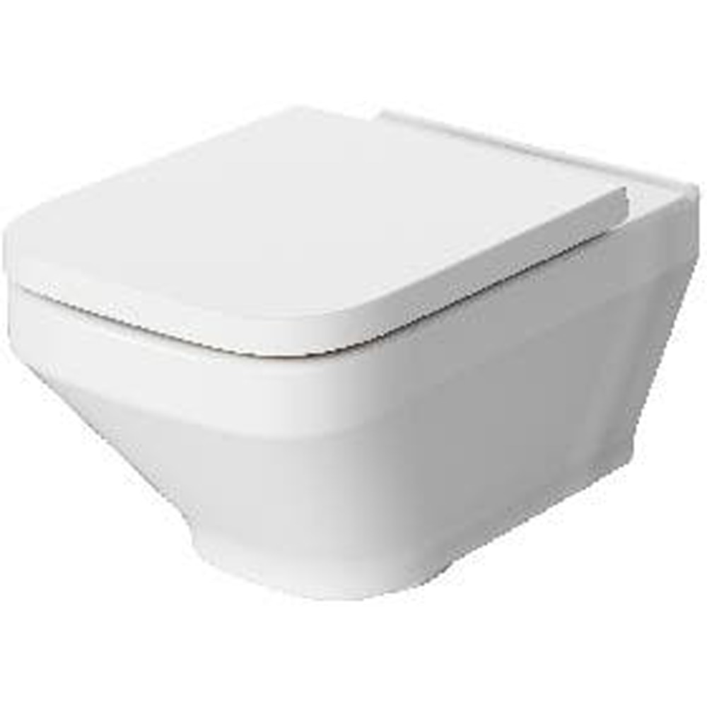 Vas WC suspendat GOODHOME Teesta, capac inclus, alb