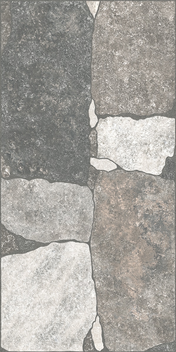 Gresie exterior Roccia, 30 x 60 cm, grosime 8.5 mm, 1.62 m2, gri piatra