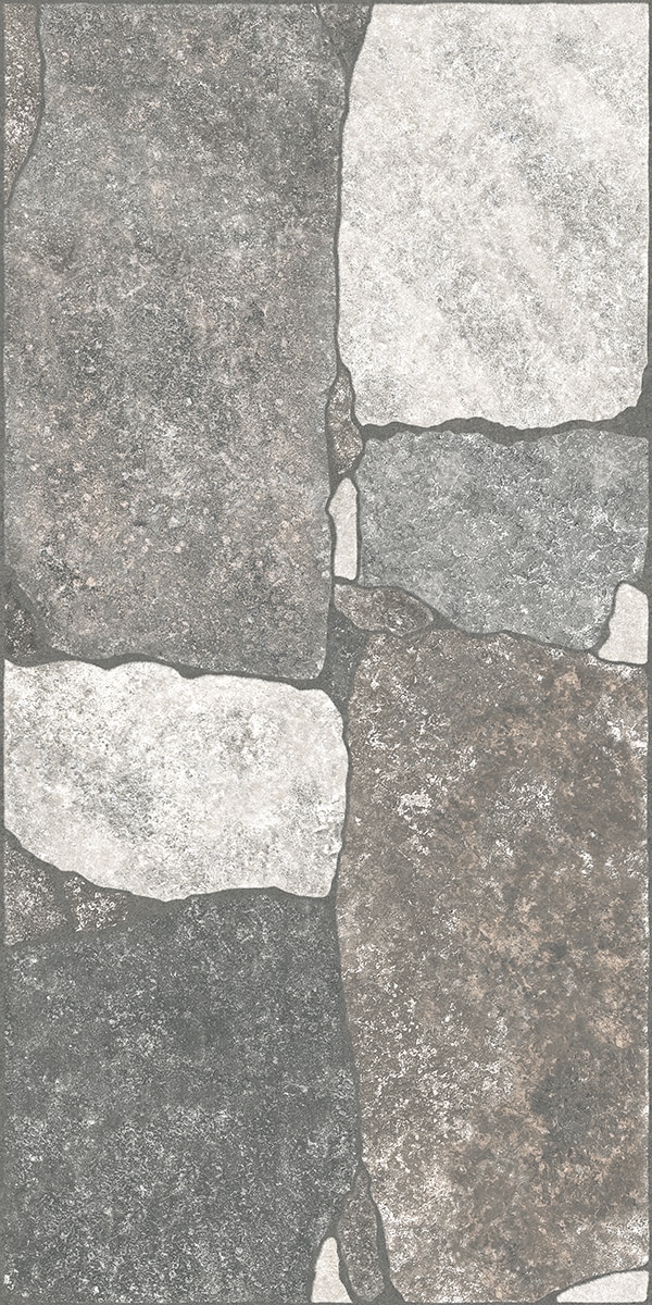 Gresie exterior Roccia, 30 x 60 cm, grosime 8.5 mm, 1.62 m2, gri piatra