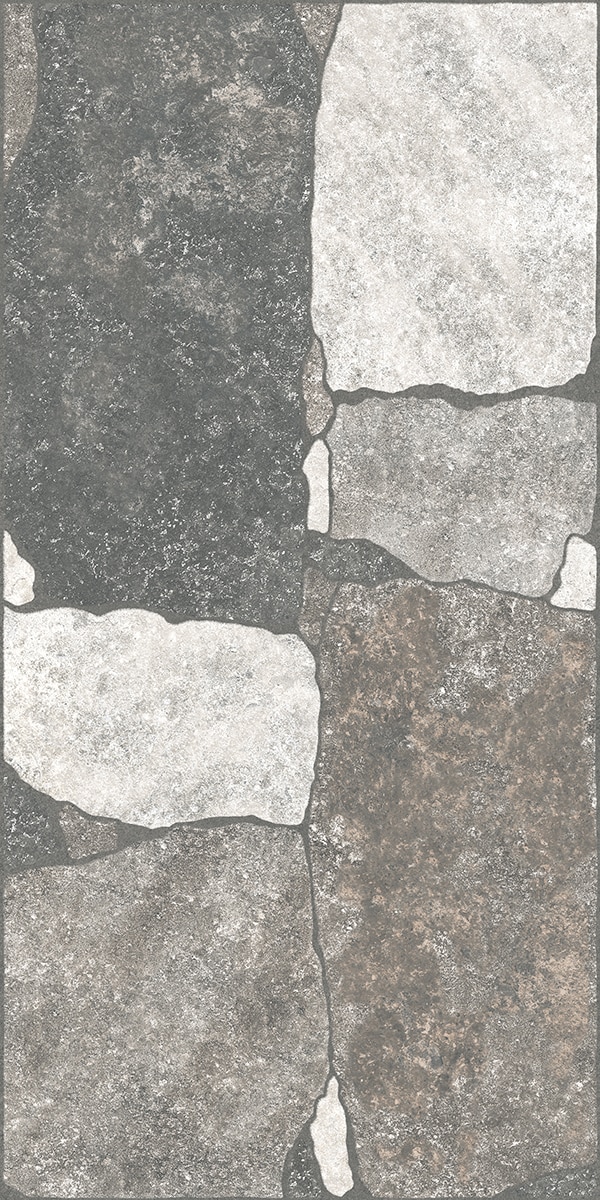 Gresie exterior Roccia, 30 x 60 cm, grosime 8.5 mm, 1.62 m2, gri piatra