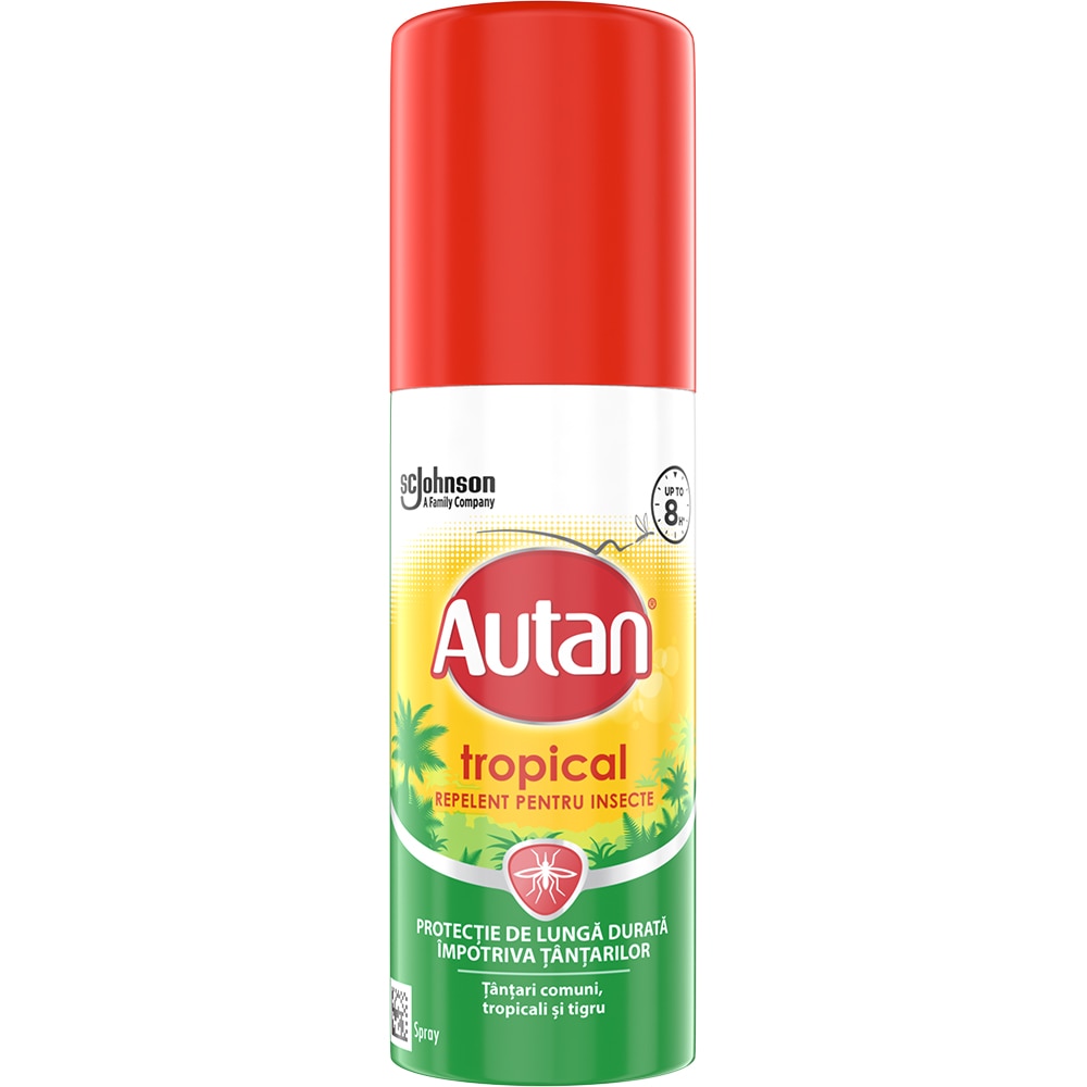 Spray repelent pentru insecte AUTAN tropical, 50 ml