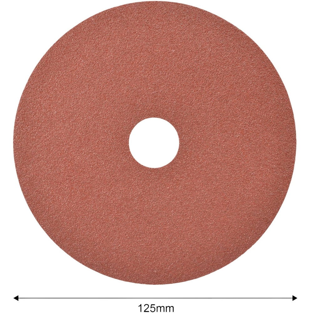 Set fibrodisc MAC ALLISTER, 5 bucati, 125 mm, P60