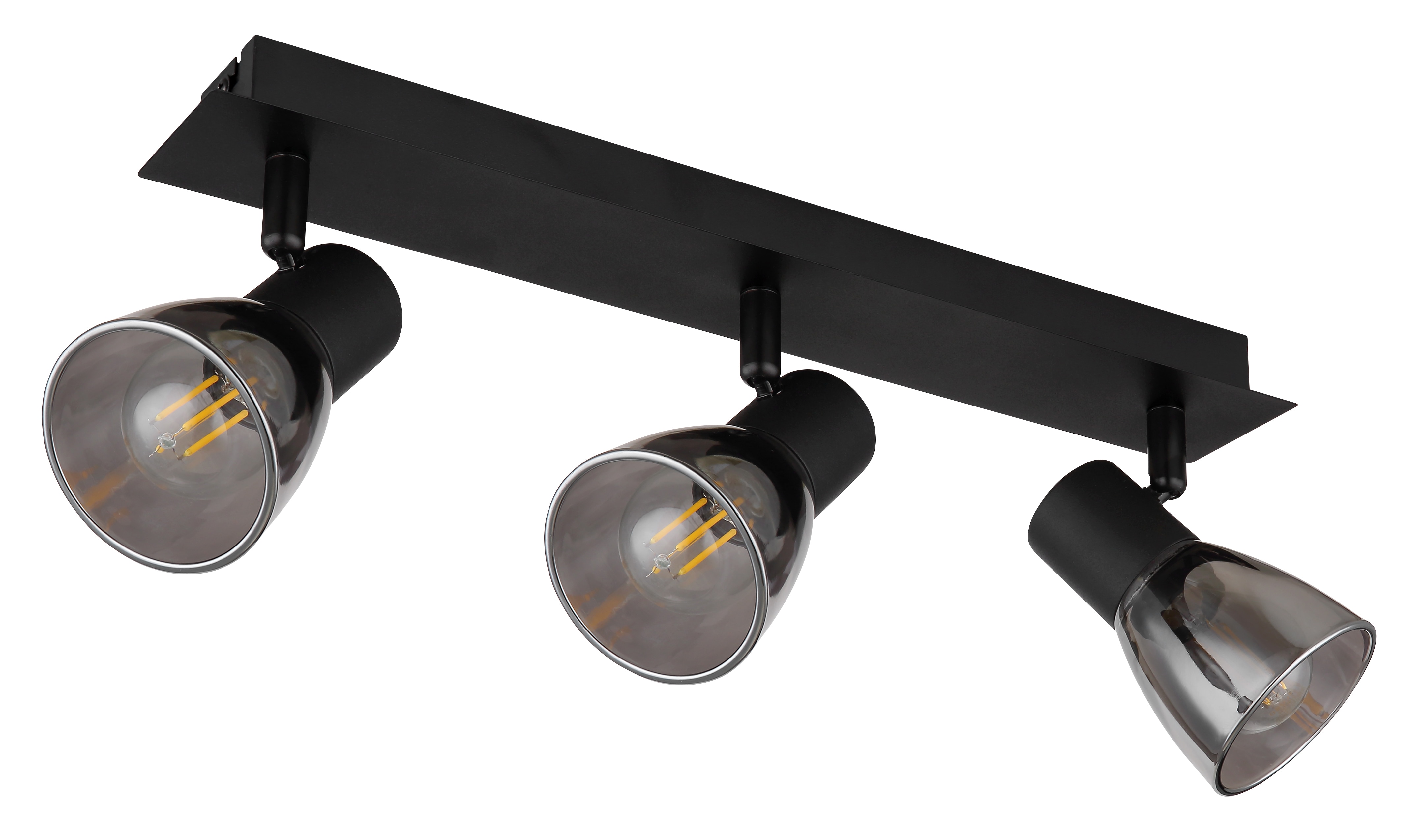 Spot Met Negru Mat 400X70X150 40W