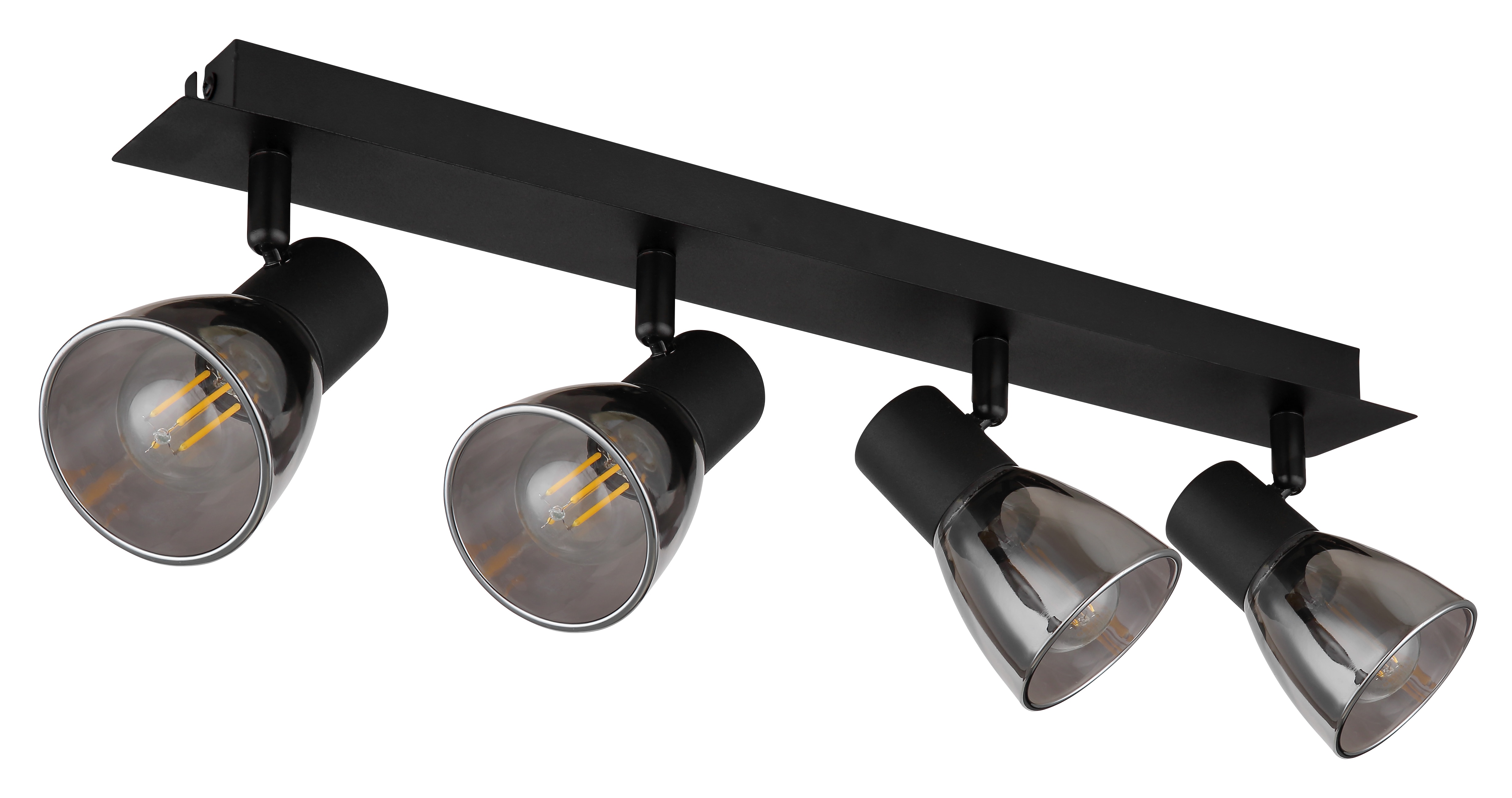 Spot Met Negru Mat 500X70X150 40W