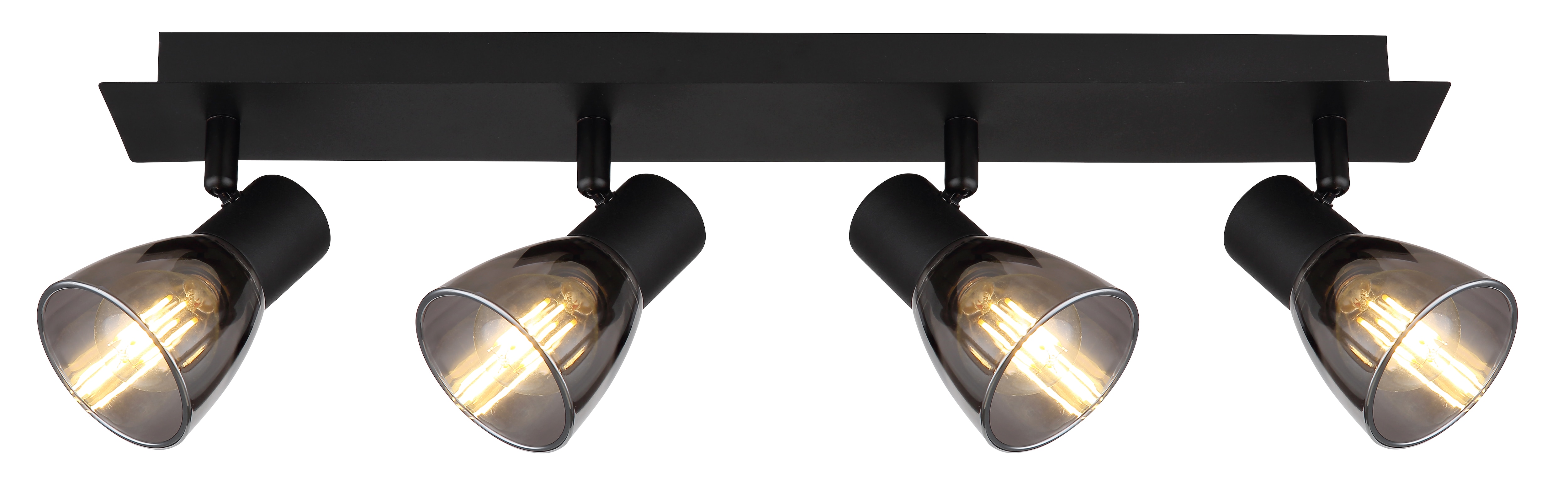 Spot Met Negru Mat 500X70X150 40W