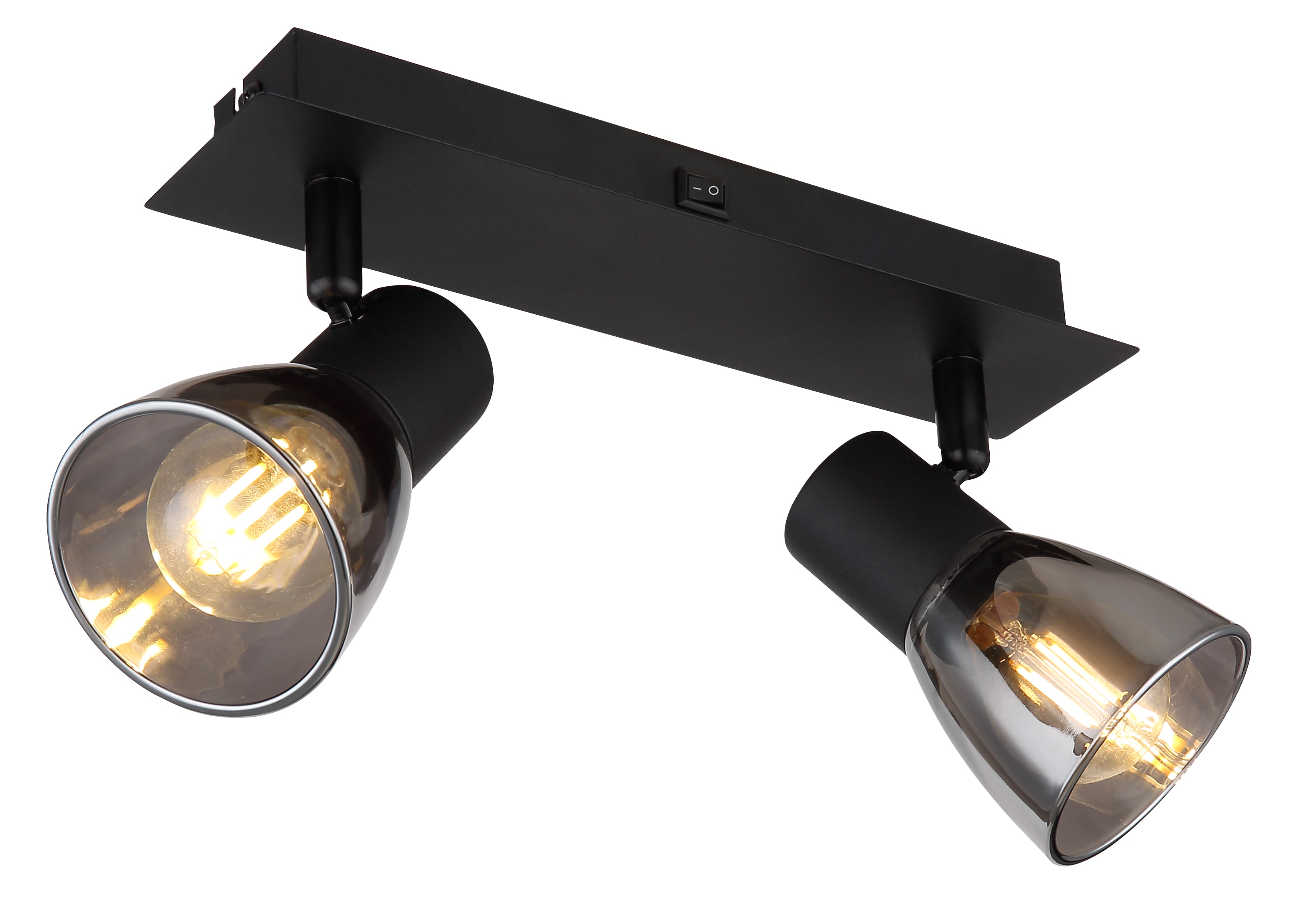 Spot Met Negru Mat 250X70X155 40W