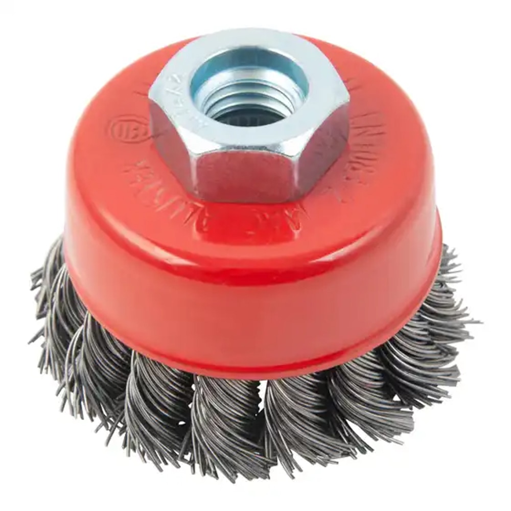 Perie cupa sarma rasucita MAC ALLISTER 101413289, 65mm