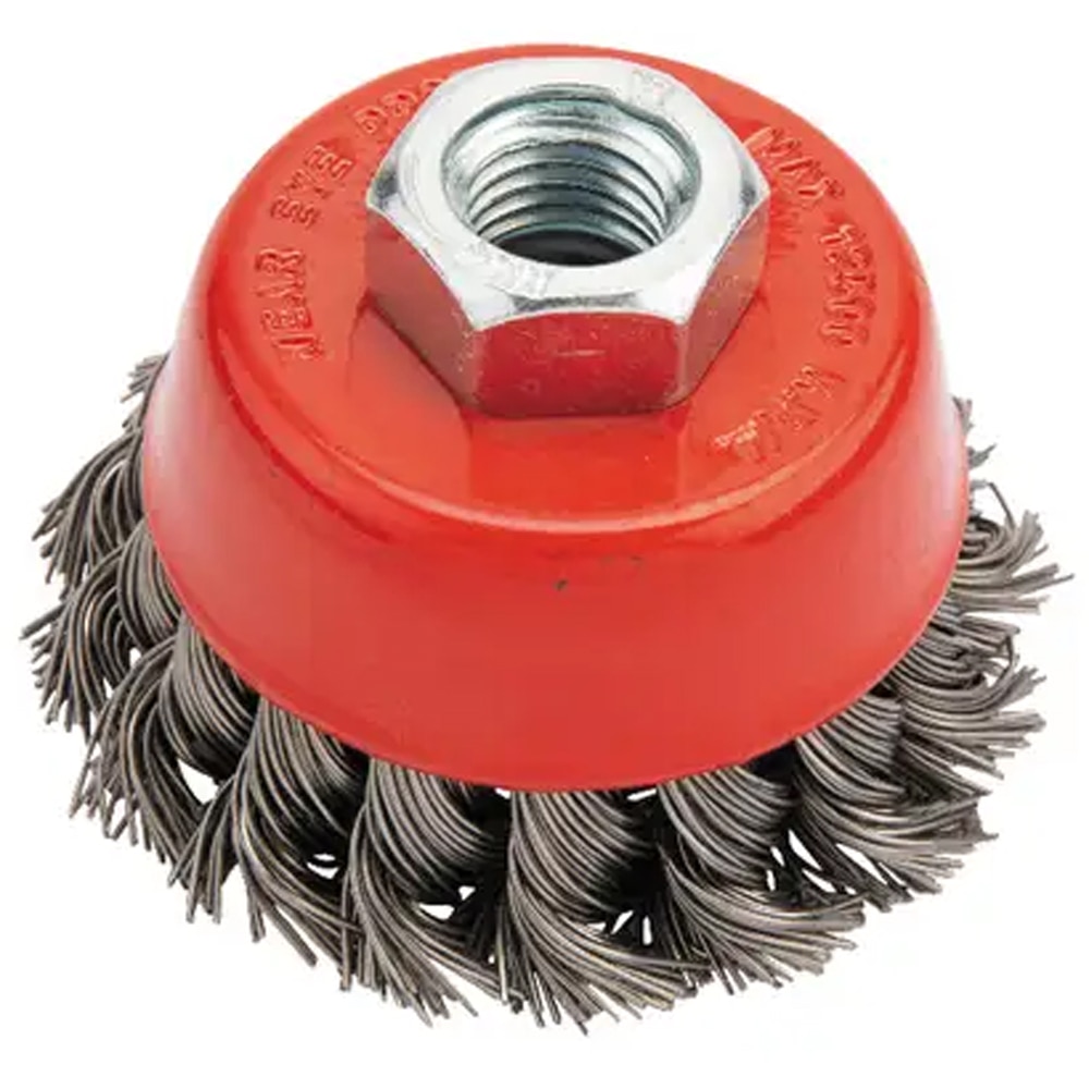 Perie cupa sarma rasucita MAC ALLISTER 101413289, 65mm