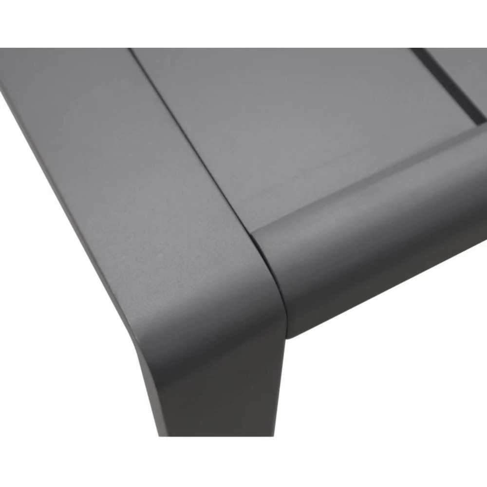 Set mobilier gradina GOODHOME Moorea, 4 piese, gri