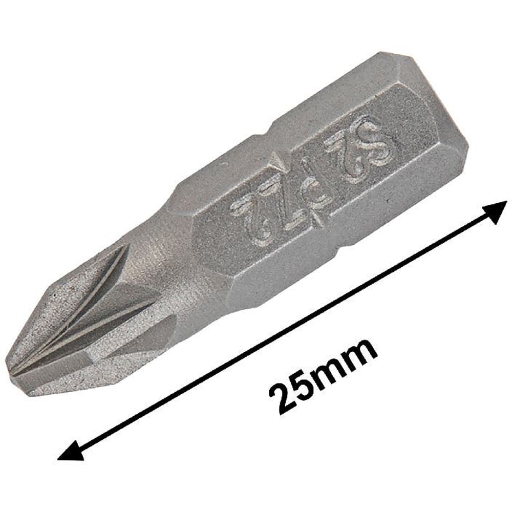 Bit surubelnita Mac Allister, 25 mm Pz2, set 3 bucati