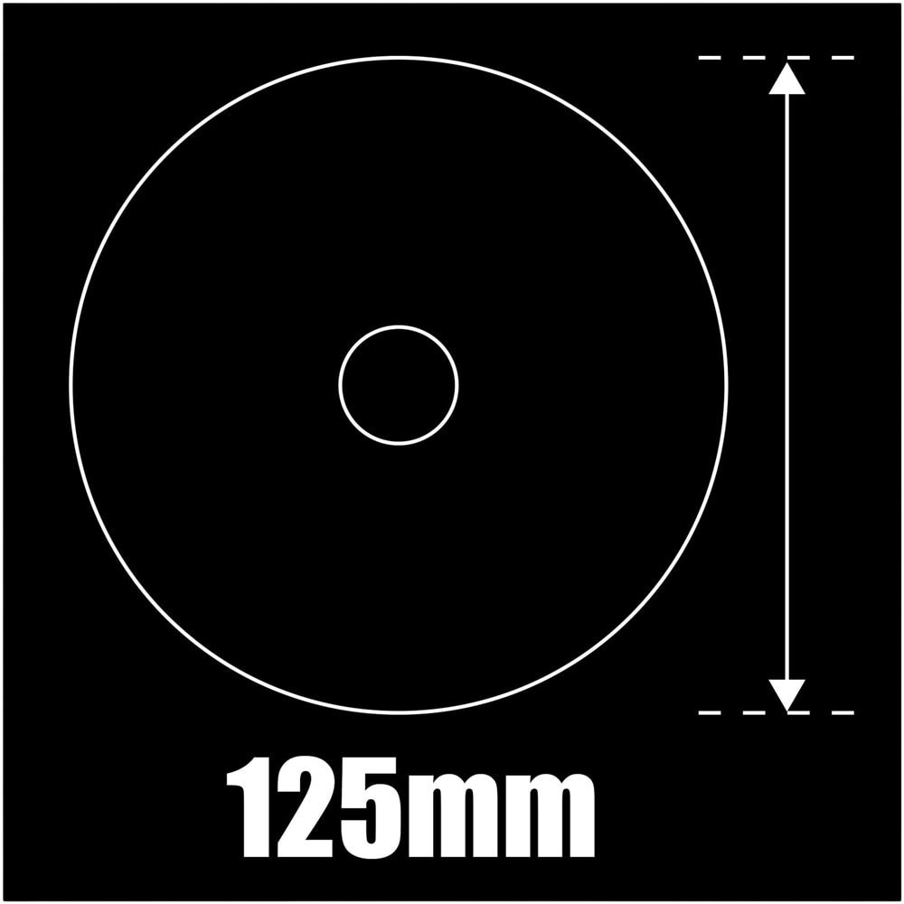 Disc taiere multipla MAC ALLISTER, 125x1.6x22.2 mm