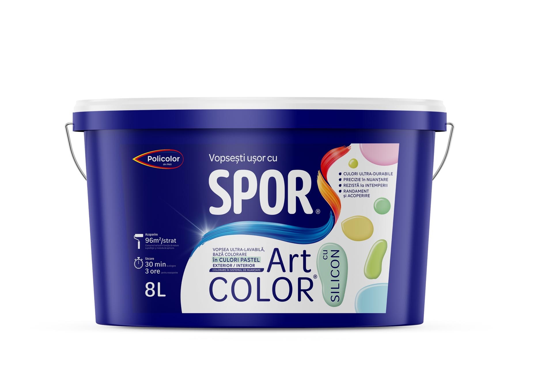 SPOR ARTCOLOR VAZA COL EXT PAS 8L