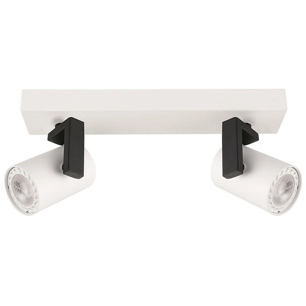 Spot dublu ITALUX Mola SPL-2846-2 WH, 2 x GU10, 35W, IP20, alb