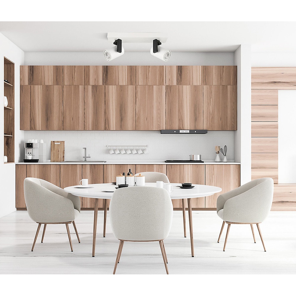 Spot dublu ITALUX Mola SPL-2846-2 WH, 2 x GU10, 35W, IP20, alb