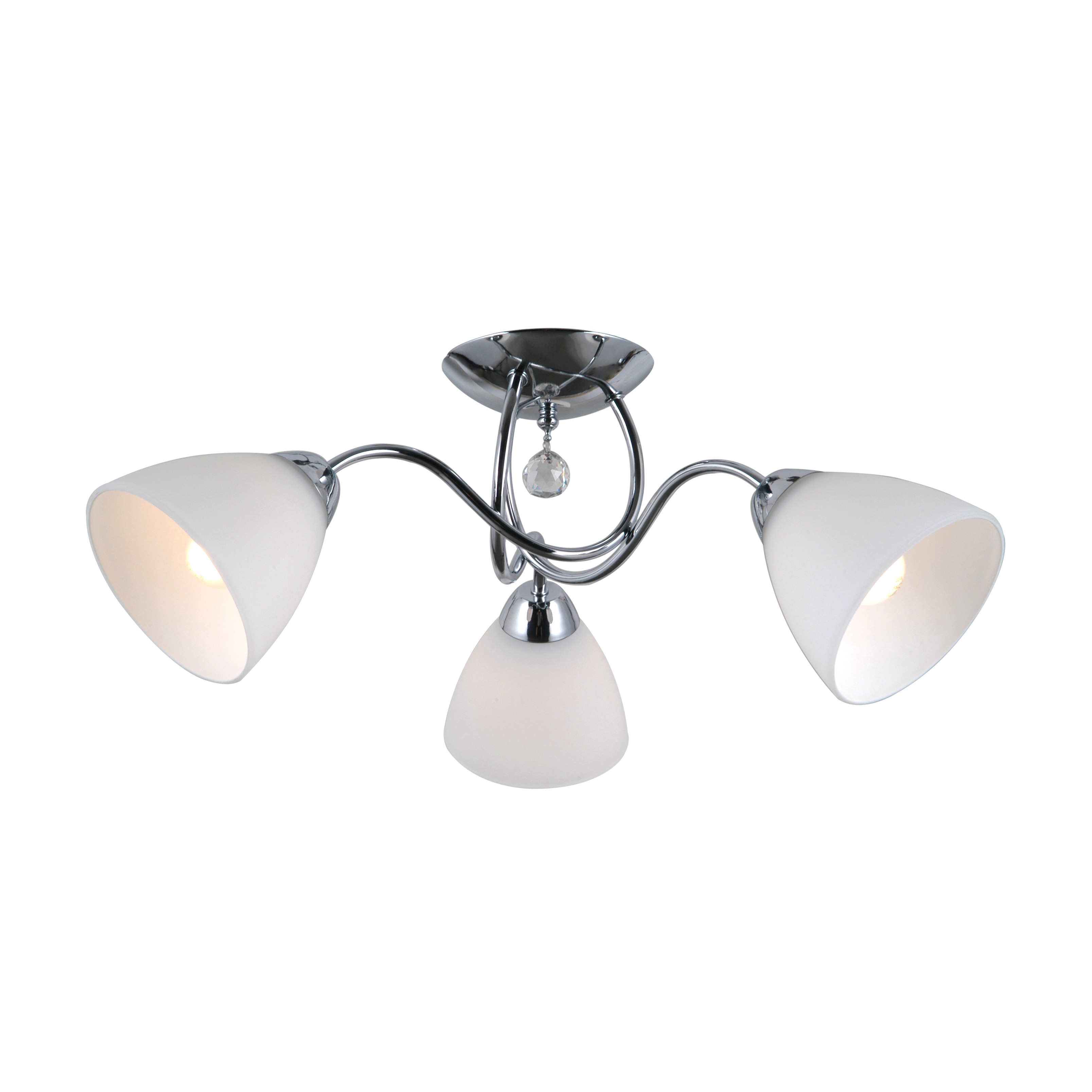 Lampa alba 40W, 3 becuri  Lugano