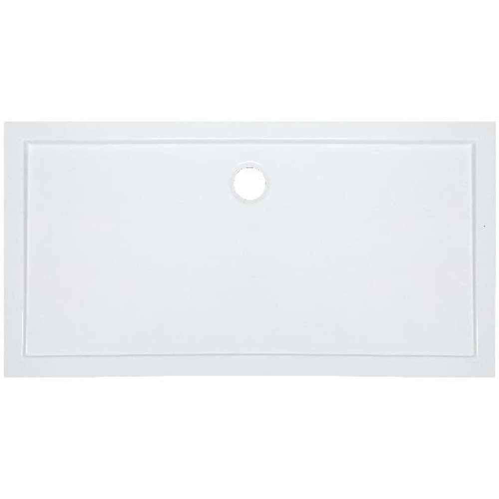 Cadita dus GOODHOME Vorma, dreptunghiulara, 70 x 140 x 4 cm, alb