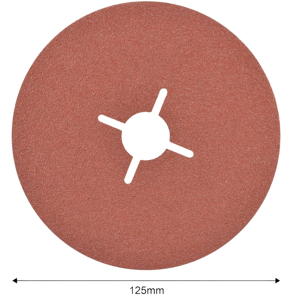 Set discuri abrazive MAC ALLISTER, 5 bucati, 125 mm, P60