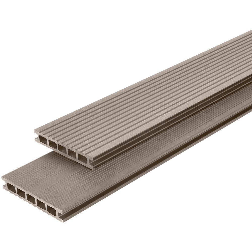 Placa KLIKSTROM WPC terasa, 220x14.5 cm, grosime 2.1 cm, maro taupe