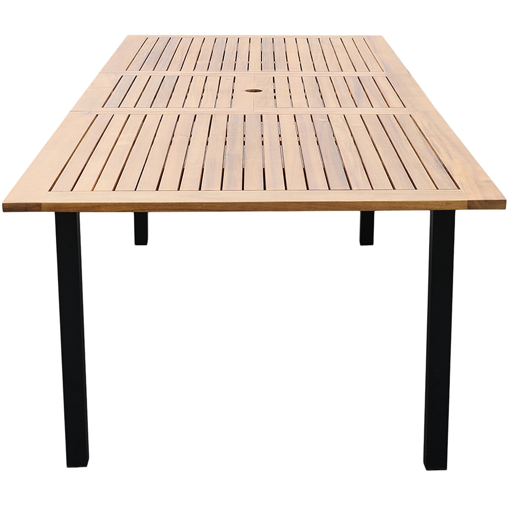 Masa extensibila BLOOMA Fasia, 180-240 x 100 x 75 cm, maro