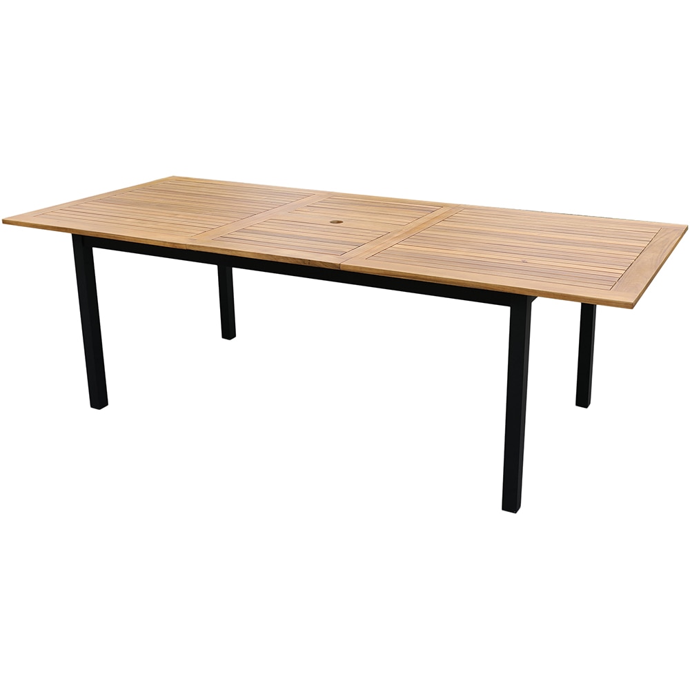 Masa extensibila BLOOMA Fasia, 180-240 x 100 x 75 cm, maro