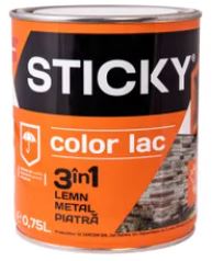 Sticky Lac Lucios Incolor 0.75L