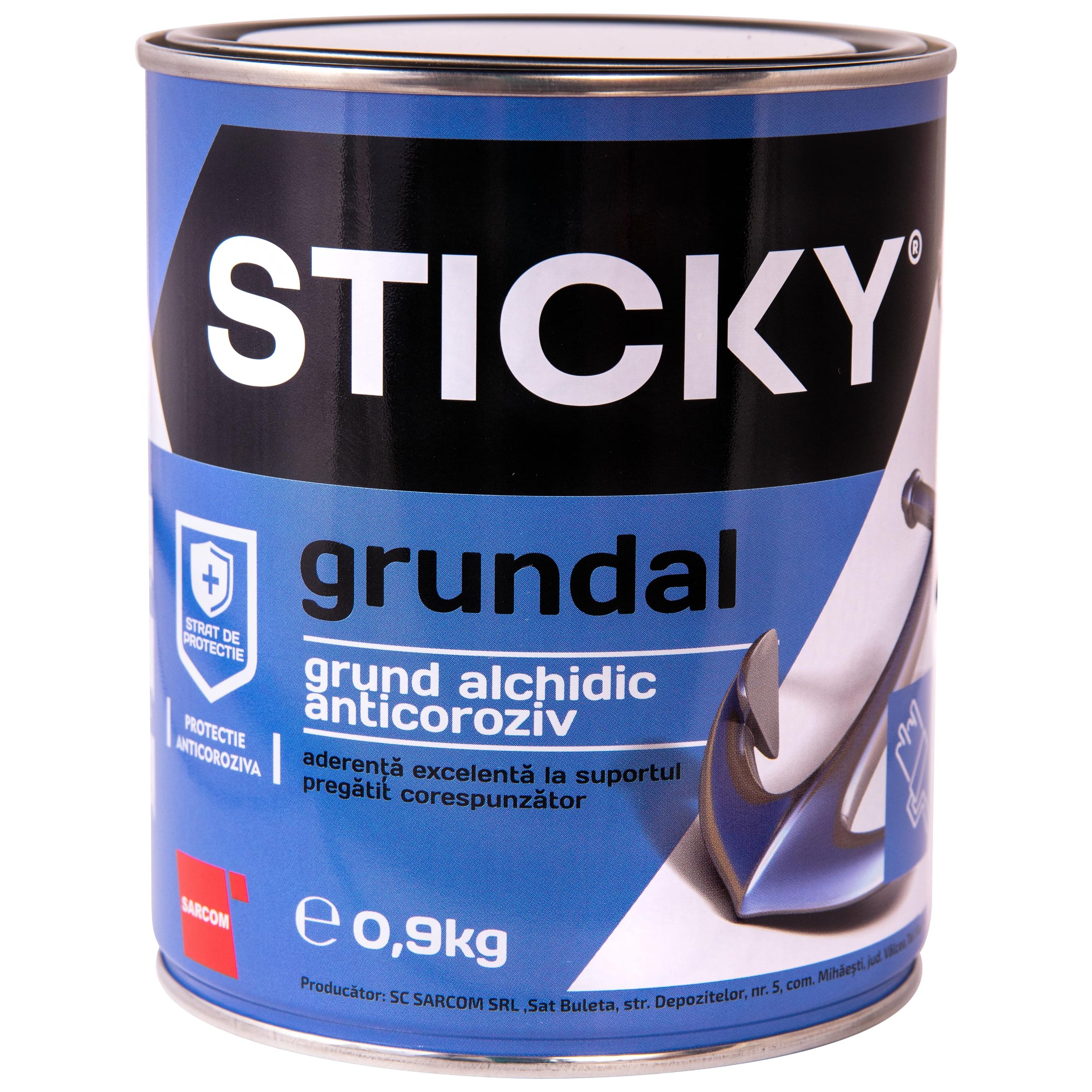 Sticky Grundal Rosu Oxid 0.9Kg