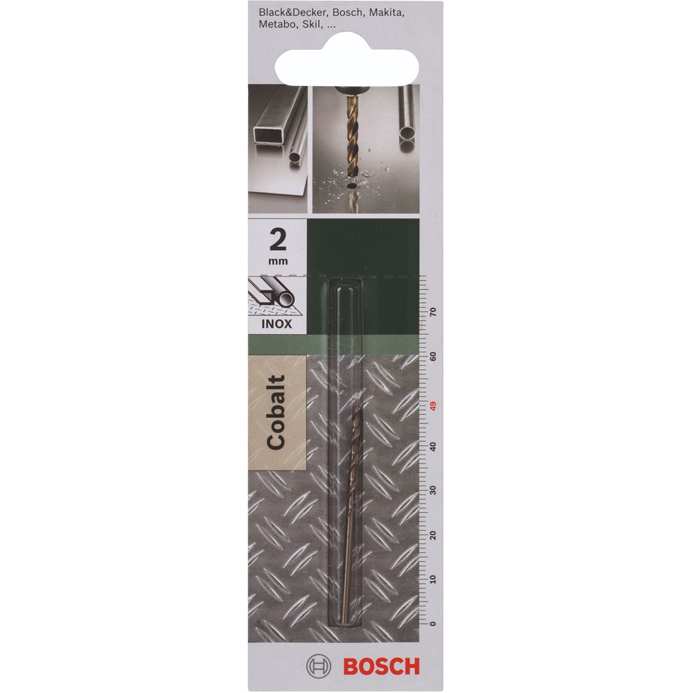 Burghiu metal BOSCH HSS CO, 2 x 49mm 