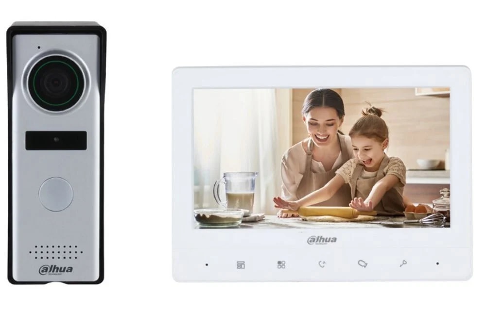 Kit Video Interfon Alb