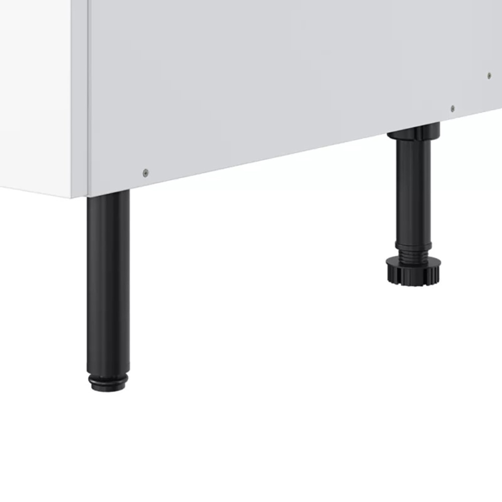 Corp inferior bucatarie Pragma, PAL, 80 x 59 x 86cm, alb