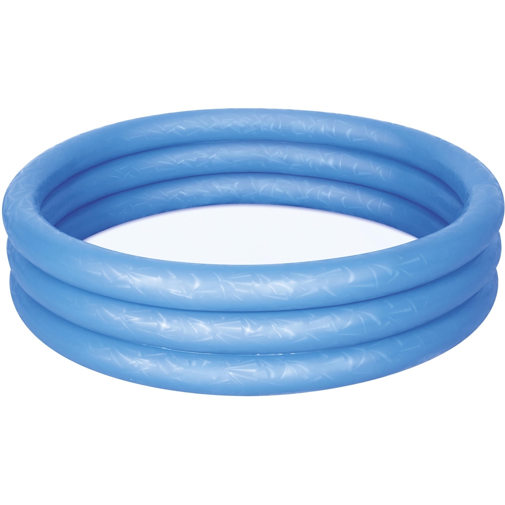 Piscina gonflabila cu 3 inele BESTWAY, D102cm, 25cm, multicolor