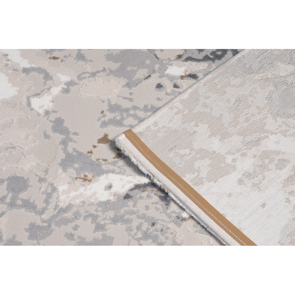 Covor living Nero K942A, 80 x 150 cm, poliester, maro