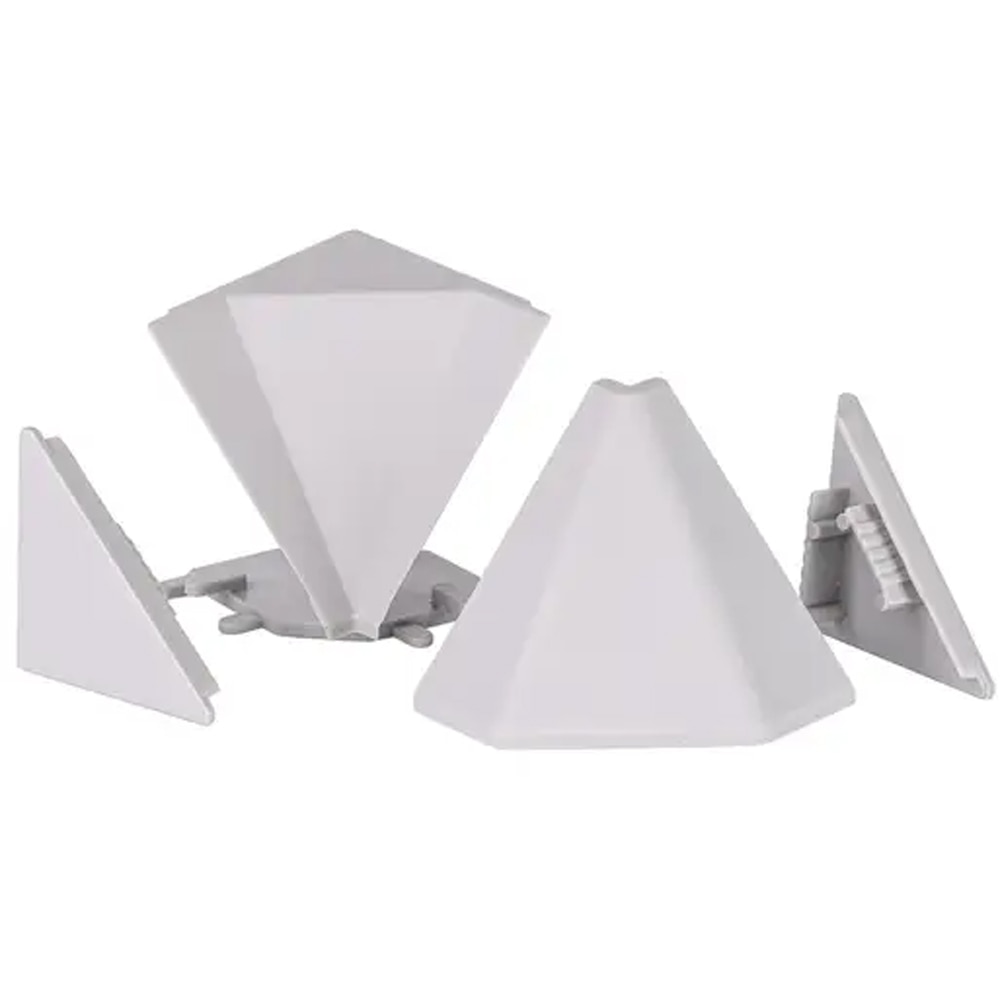 SET ACCESORII PROFIL BLAT ARGINTIU