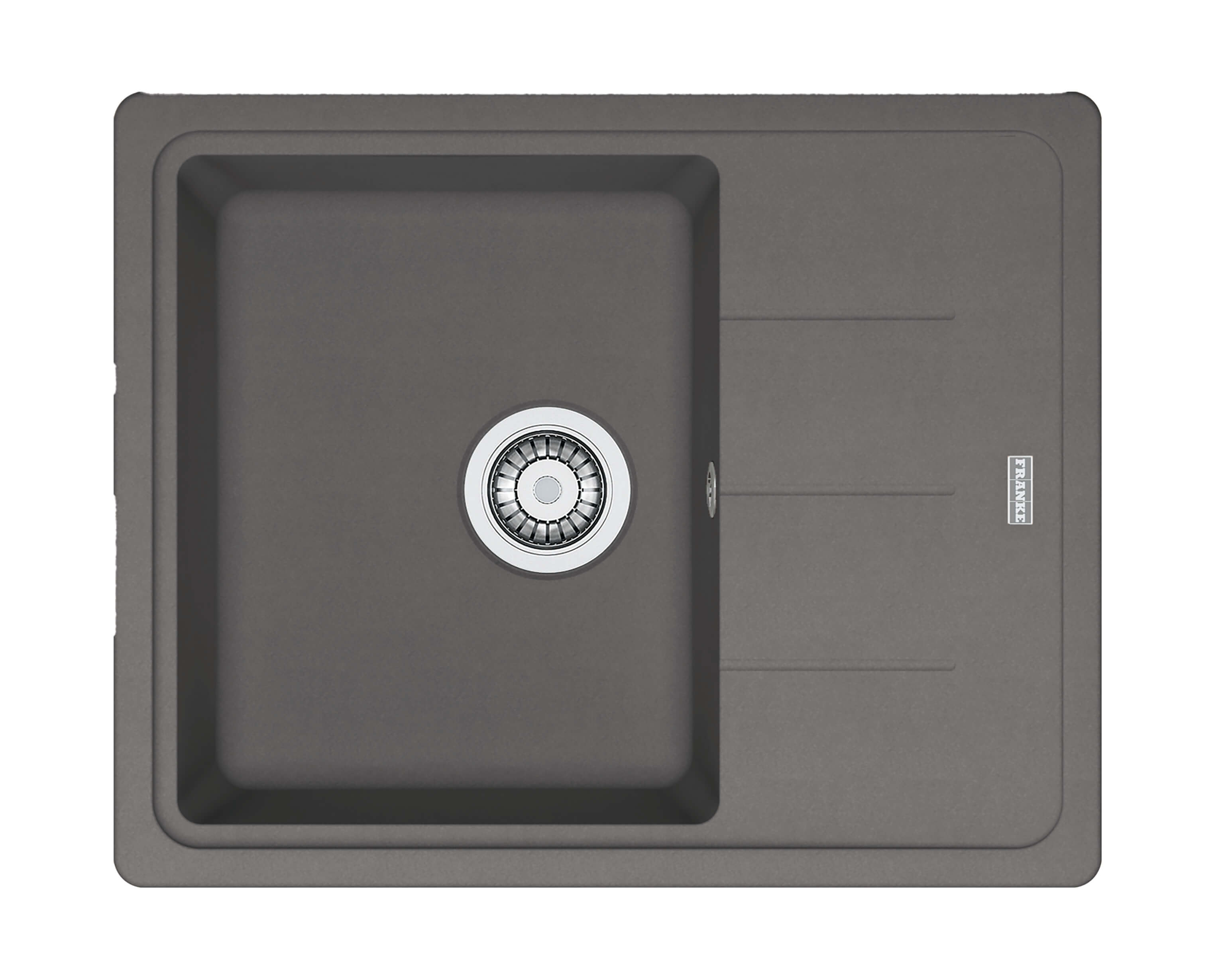 Set chiuveta si baterie, gri antracit, 60 x 50 cm  Franke