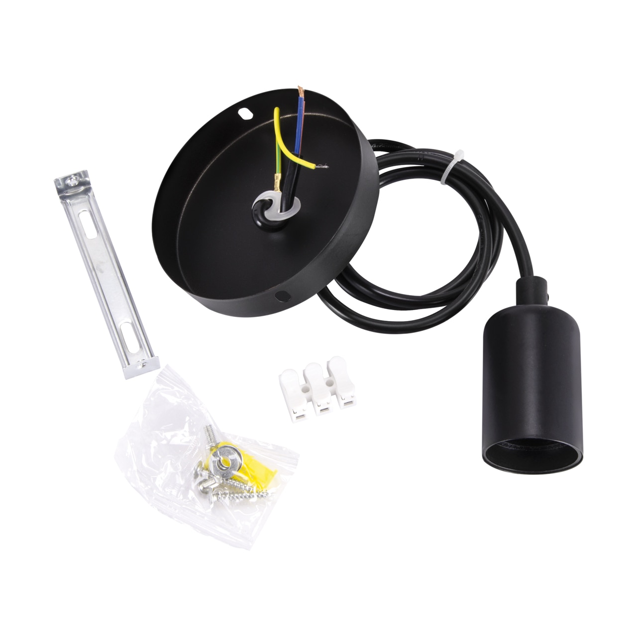 Plafoniera negru,  UNO, GU10  Ideus DARIA DWL